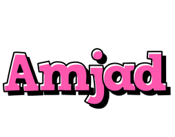 Amjad girlish logo