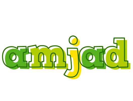 Amjad juice logo