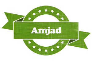 Amjad natural logo