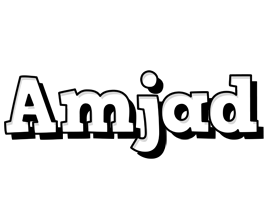Amjad snowing logo