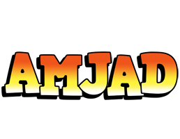 Amjad sunset logo