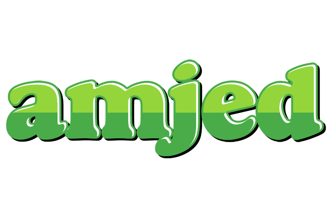 Amjed apple logo
