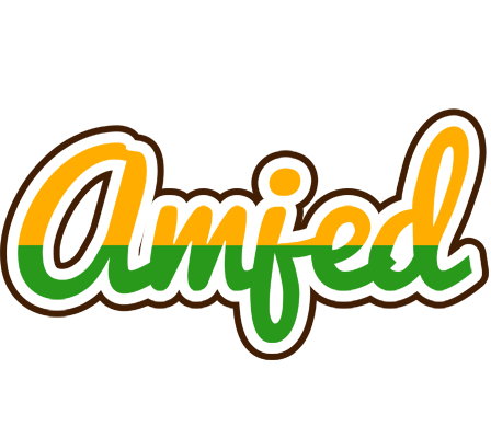 Amjed banana logo
