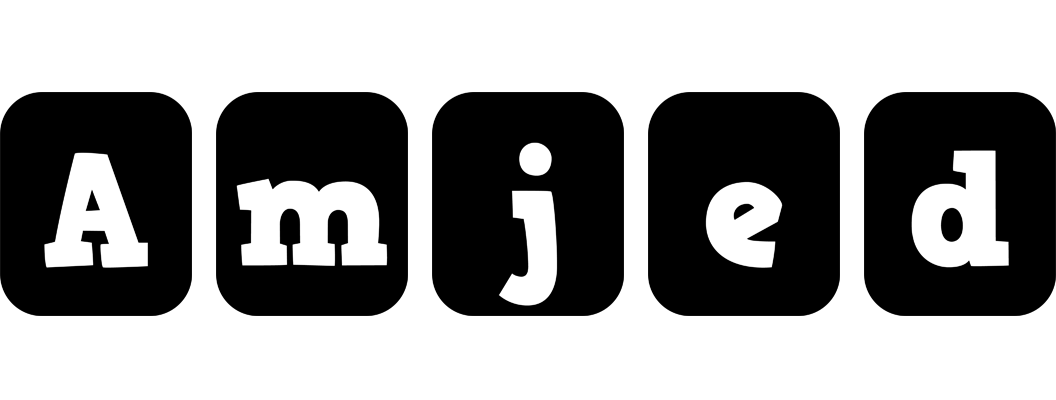 Amjed box logo