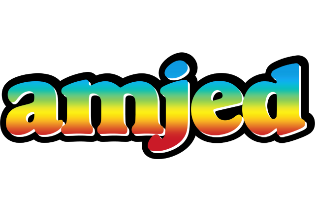 Amjed color logo