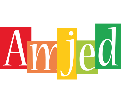 Amjed colors logo