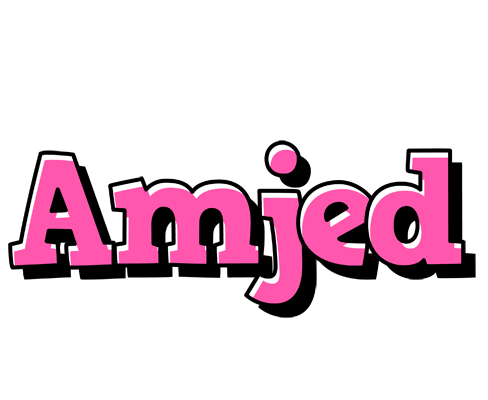 Amjed girlish logo