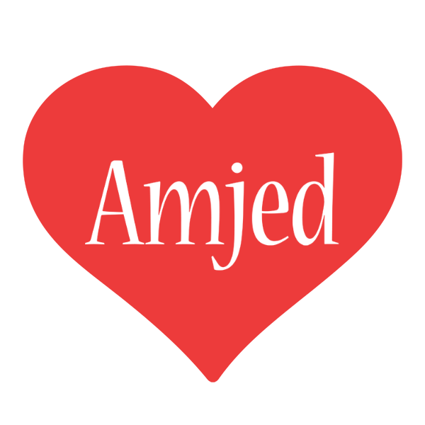 Amjed love logo