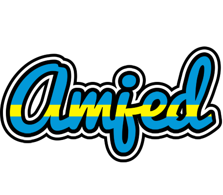 Amjed sweden logo