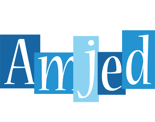 Amjed winter logo