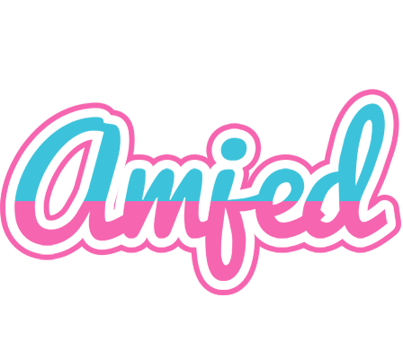 Amjed woman logo