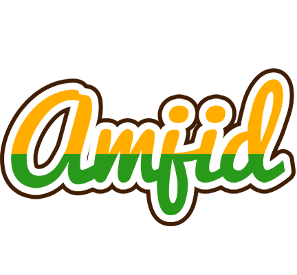 Amjid banana logo