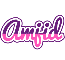 Amjid cheerful logo