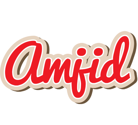 Amjid chocolate logo