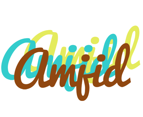 Amjid cupcake logo