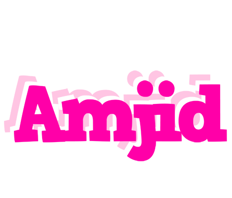 Amjid dancing logo