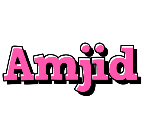 Amjid girlish logo