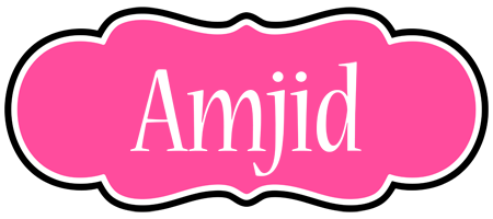 Amjid invitation logo