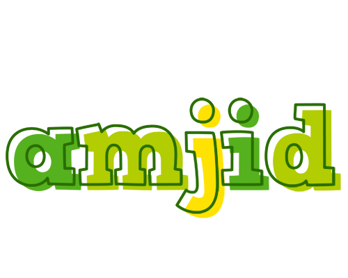 Amjid juice logo