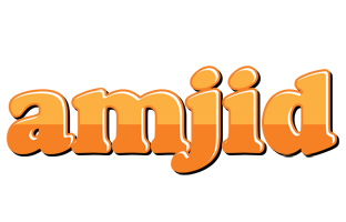 Amjid orange logo