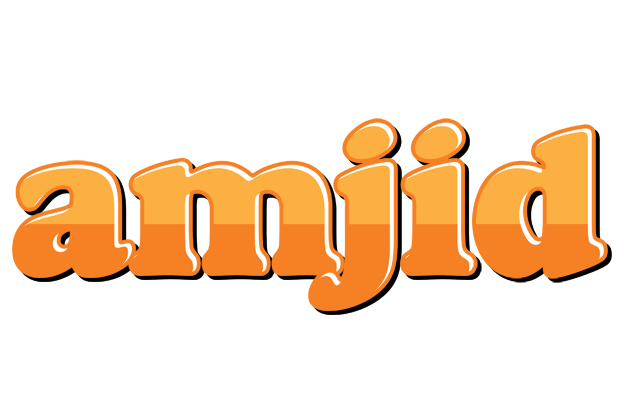Amjid orange logo