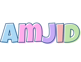 Amjid pastel logo