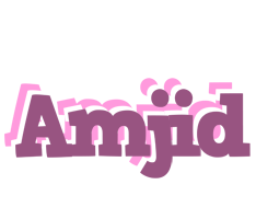 Amjid relaxing logo