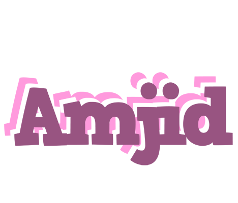 Amjid relaxing logo