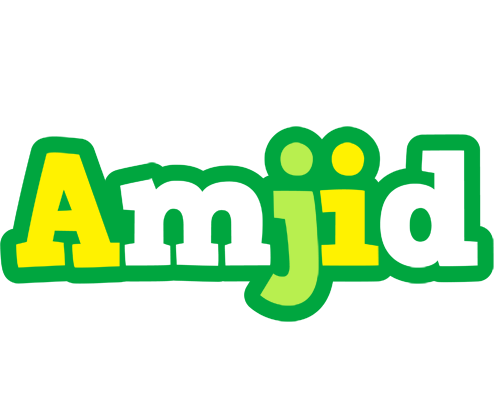 Amjid soccer logo