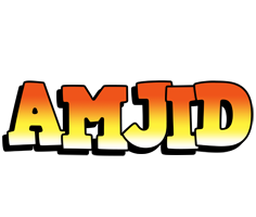 Amjid sunset logo