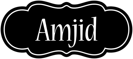 Amjid welcome logo