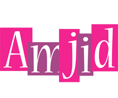 Amjid whine logo