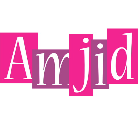 Amjid whine logo