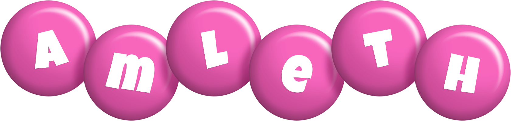 Amleth candy-pink logo