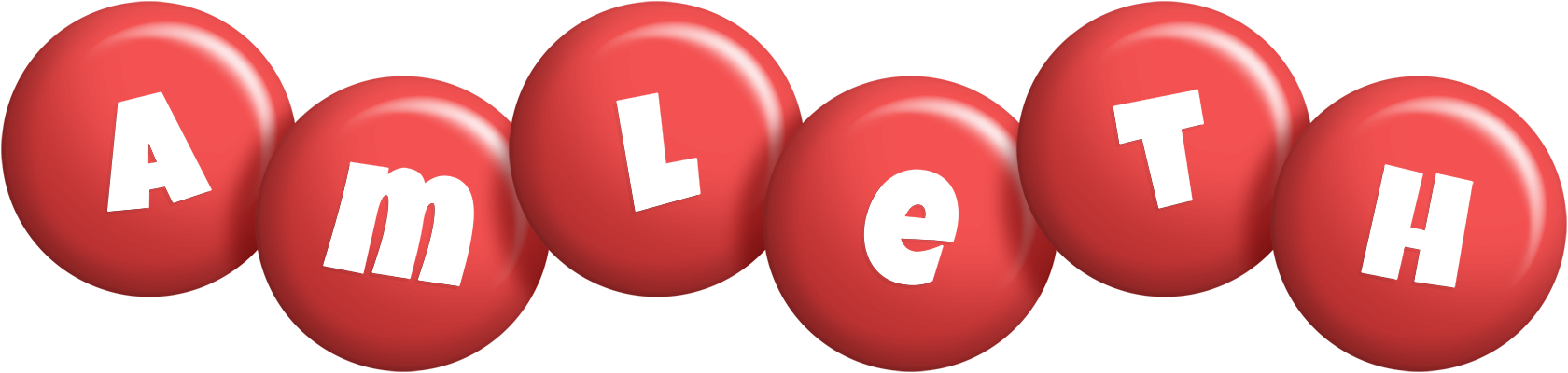 Amleth candy-red logo