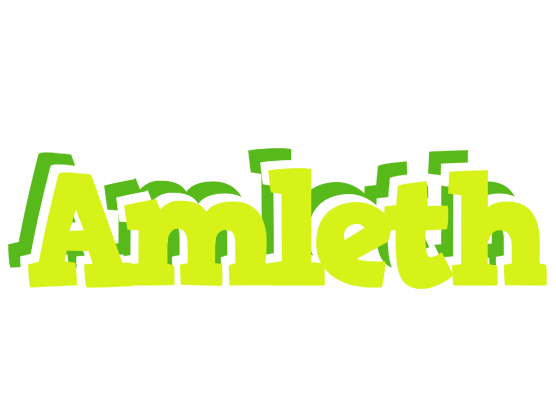 Amleth citrus logo