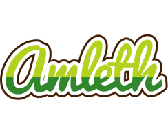 Amleth golfing logo