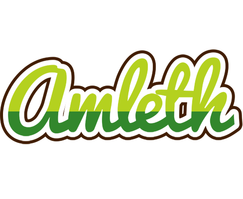 Amleth golfing logo