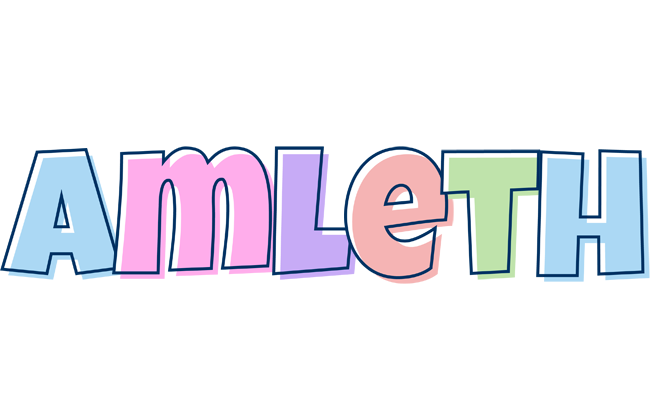 Amleth pastel logo