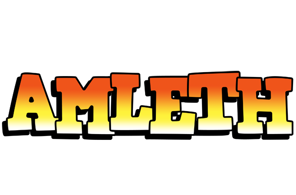 Amleth sunset logo