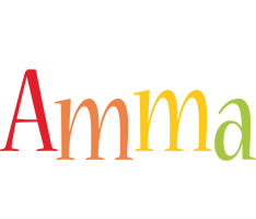 Amma birthday logo