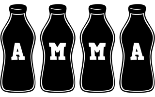 Amma bottle logo