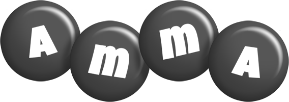 Amma candy-black logo