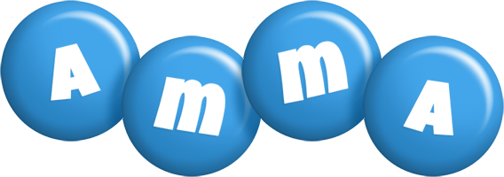 Amma candy-blue logo