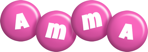Amma candy-pink logo