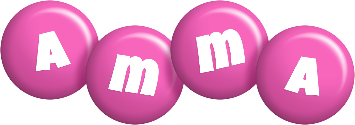 Amma candy-pink logo