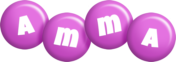 Amma candy-purple logo