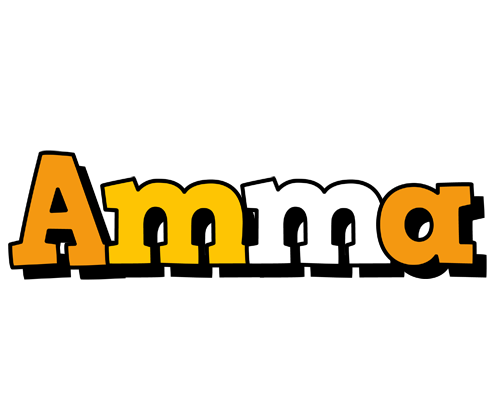 Amma cartoon logo