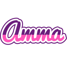 Amma cheerful logo