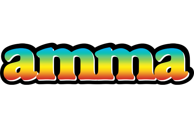 Amma color logo